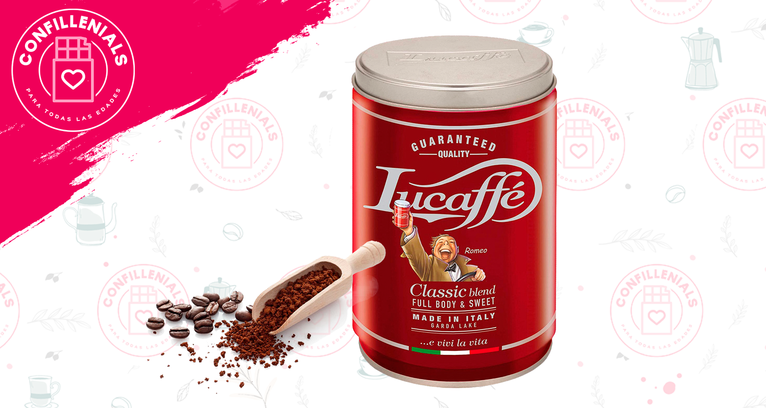 Café Grano Molido Lucaffe Classic 250grs – CONFILLENIALS – para todas las  edades